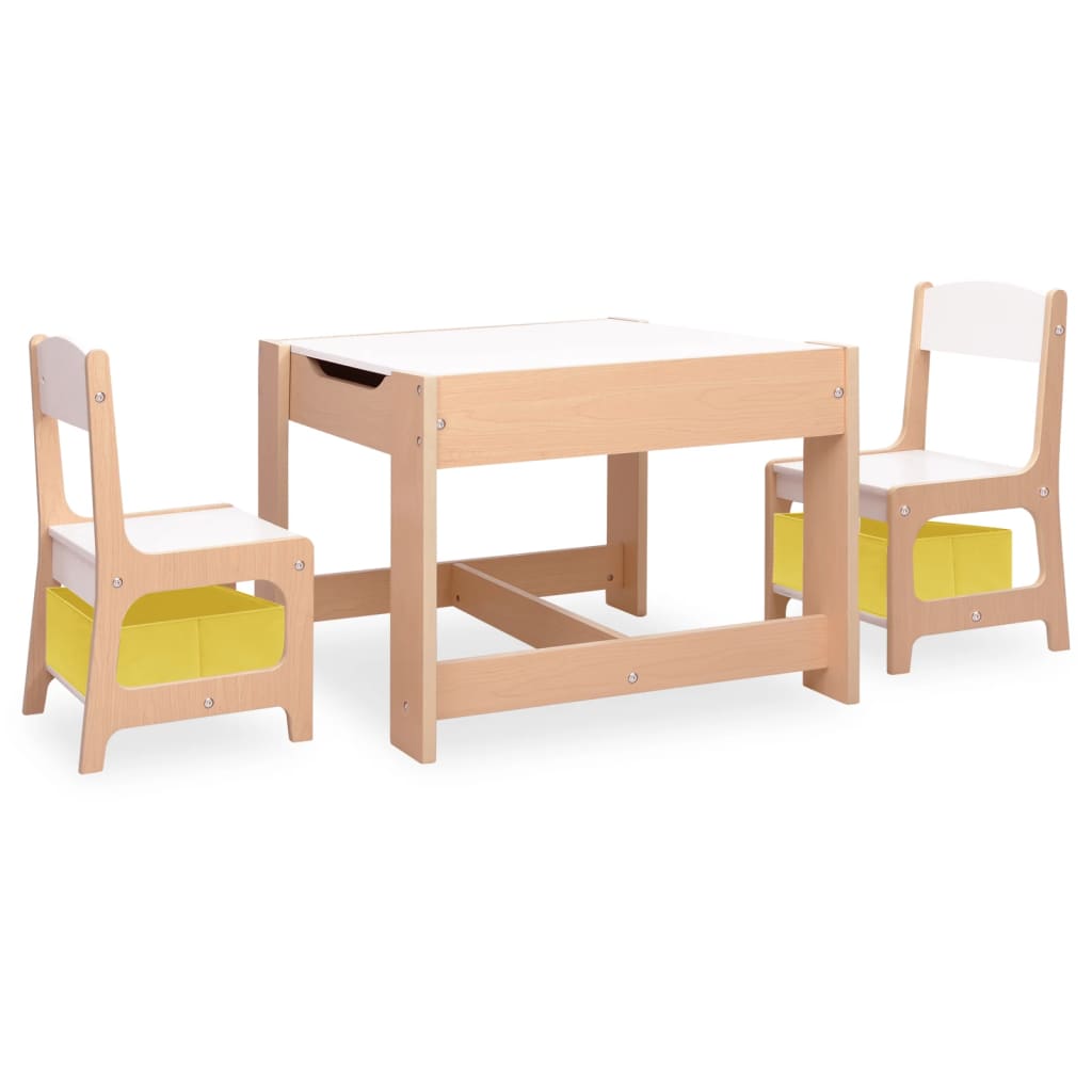 Barnebord Med 2 Stoler Mdf