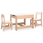 Barnebord Med 2 Stoler Mdf