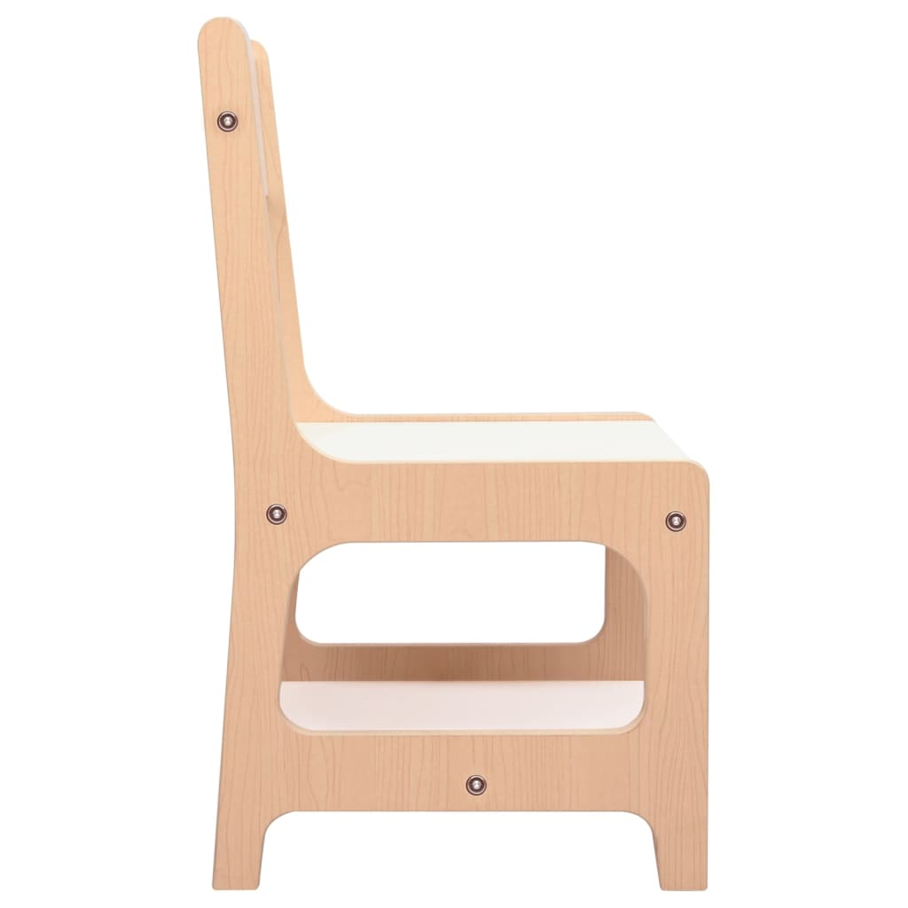 Barnebord Med 2 Stoler Mdf