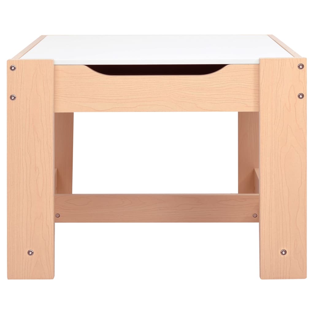 Barnebord Med 2 Stoler Mdf