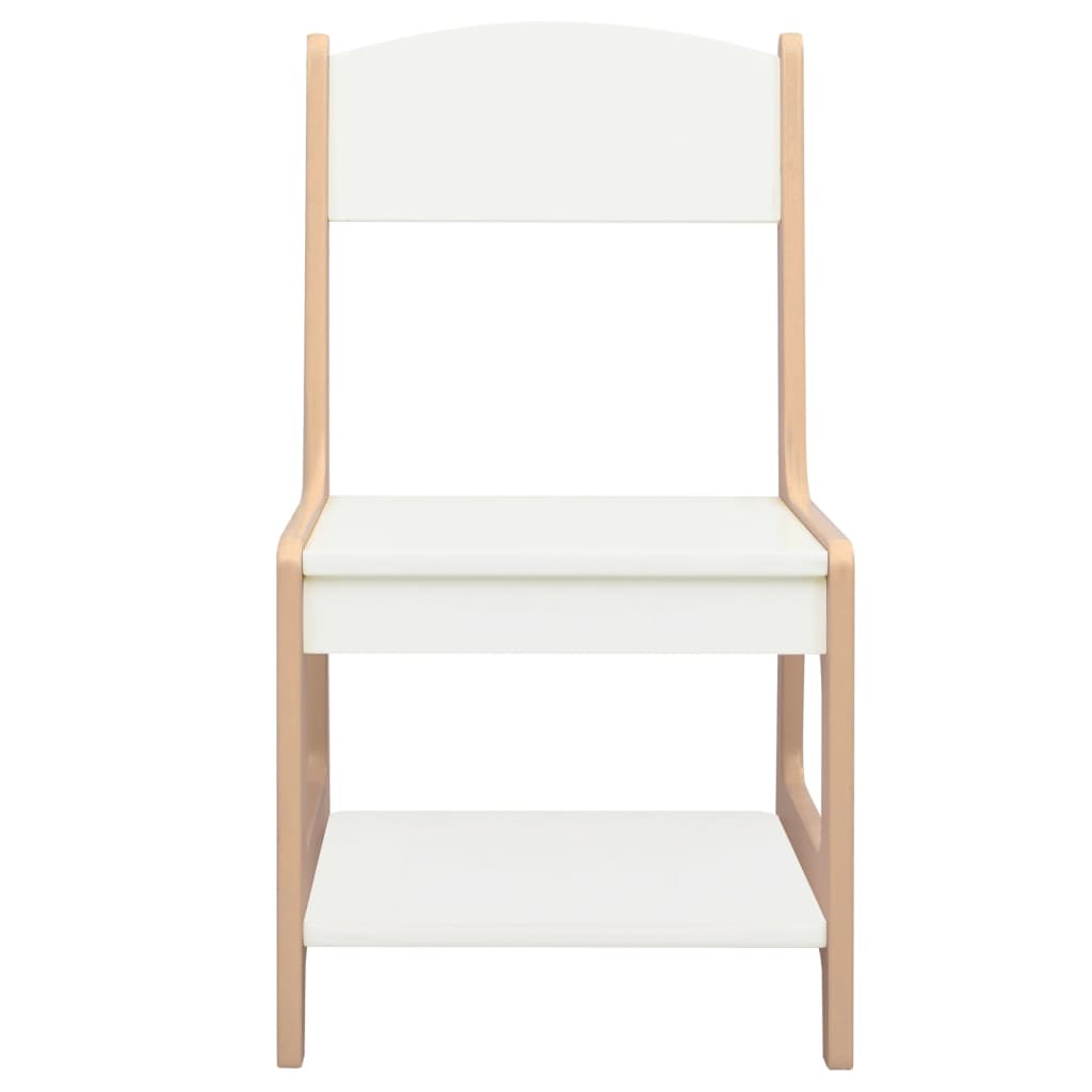 Barnebord Med 2 Stoler Mdf