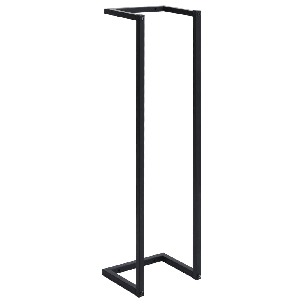 Håndklestativ Svart 25X20X95 Cm Jern