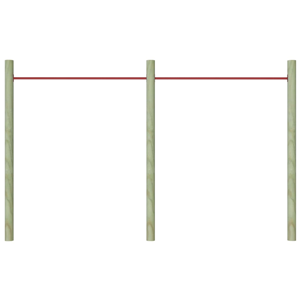 Svingstenger 2 Stk 125 Cm Stål Rød