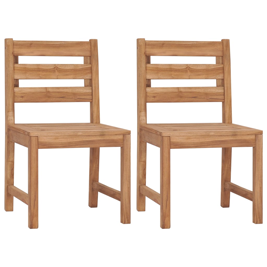 Hagestoler 2 Stk Heltre Teak