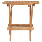 Sammenleggbart Hagebord 50X50X50 Cm Heltre Teak