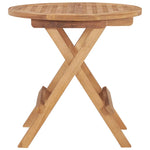 Sammenleggbart Hagebord 50X50X50 Cm Heltre Teak