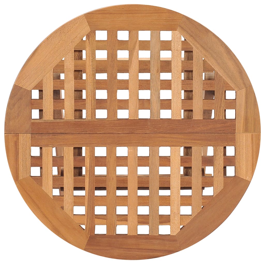 Sammenleggbart Hagebord 50X50X50 Cm Heltre Teak