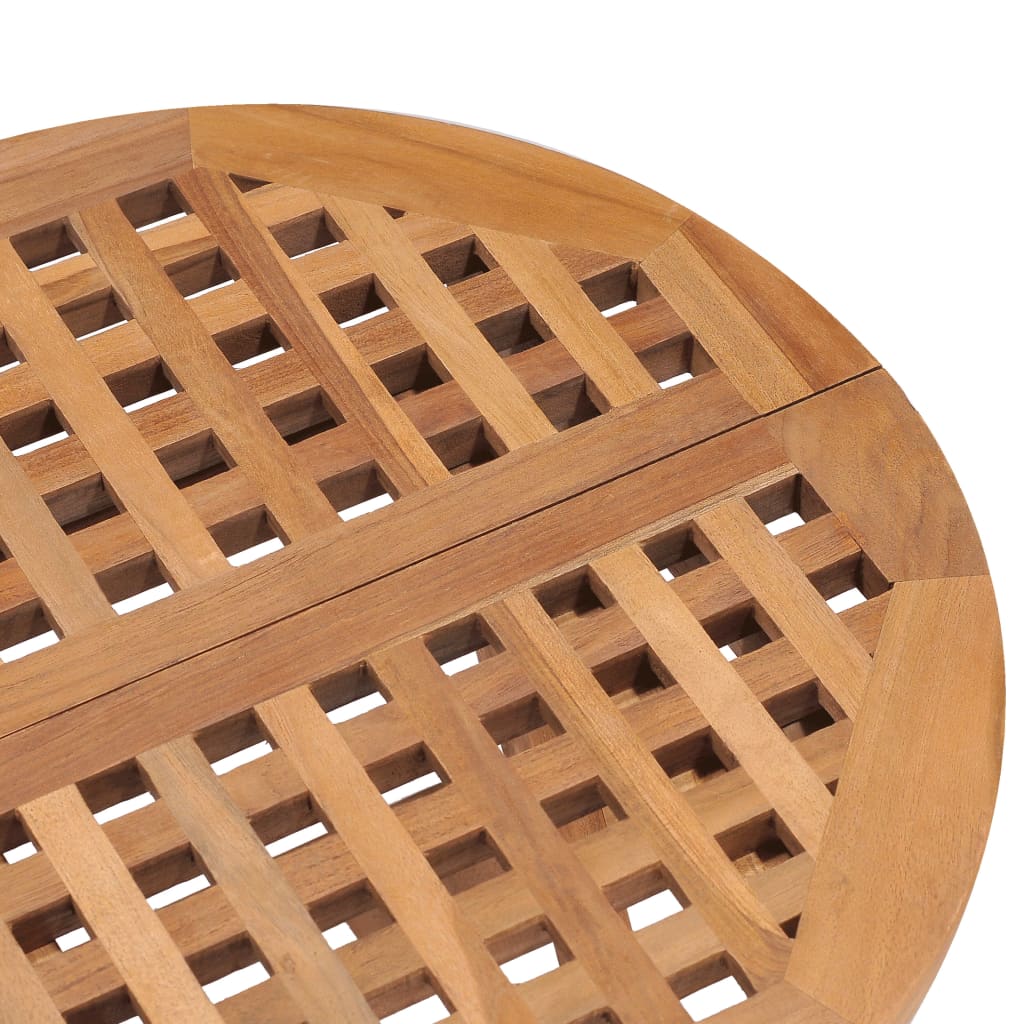Sammenleggbart Hagebord 50X50X50 Cm Heltre Teak