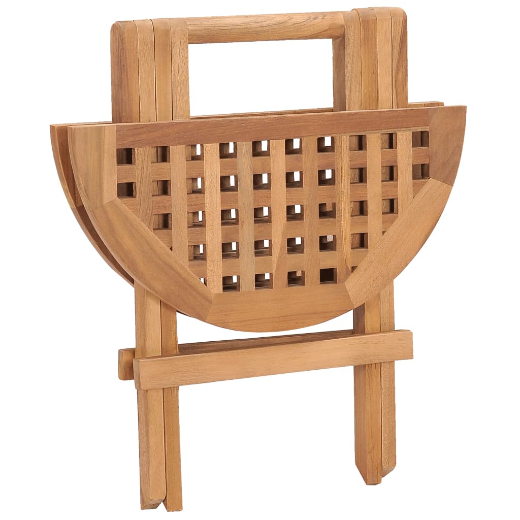 Sammenleggbart Hagebord 50X50X50 Cm Heltre Teak