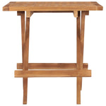 Sammenleggbart Hagebord 50X50X50 Cm Heltre Teak