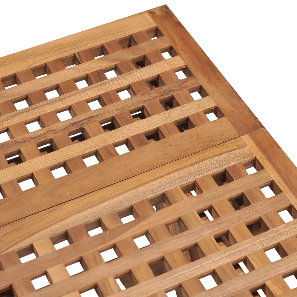 Sammenleggbart Hagebord 50X50X50 Cm Heltre Teak
