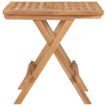 Sammenleggbart Hagebord 50X50X50 Cm Heltre Teak