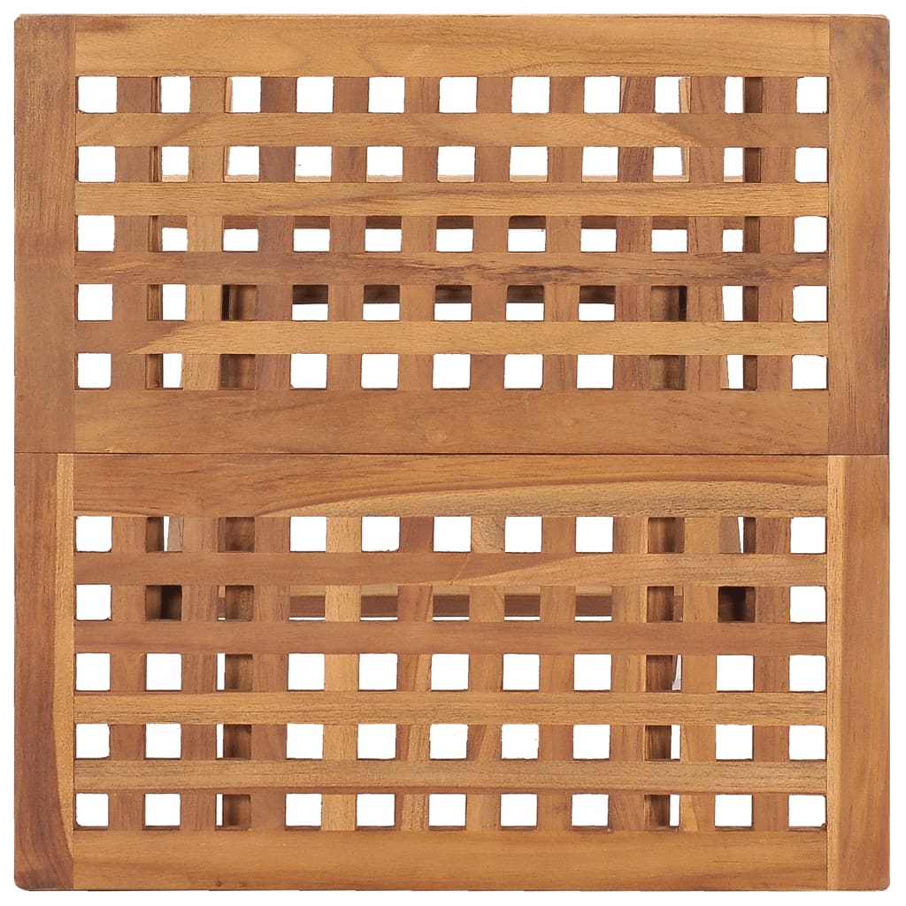 Sammenleggbart Hagebord 50X50X50 Cm Heltre Teak