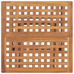 Sammenleggbart Hagebord 50X50X50 Cm Heltre Teak