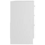 Servantskap Hvit 63X30X54 Cm Sponplate