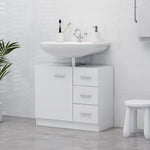 Servantskap Hvit 63X30X54 Cm Sponplate