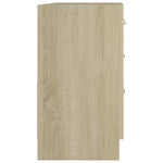 Servantskap Sonoma Eik 63X30X54 Cm Konstruert Tre