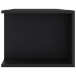 Tv-Benk Med Led-Lys Svart 135X39X30 Cm