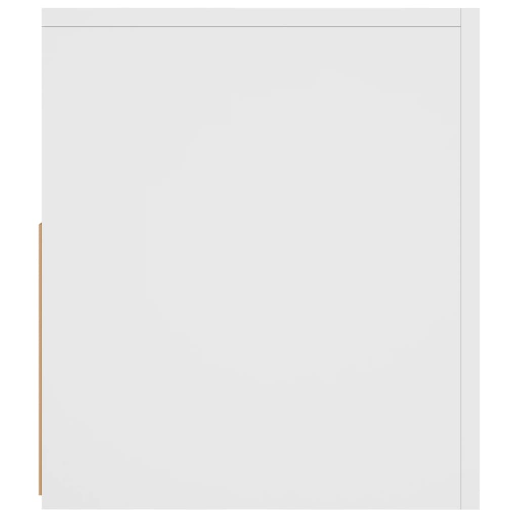 Tv-Benk Med Led-Lys Hvit 120X35X40 Cm