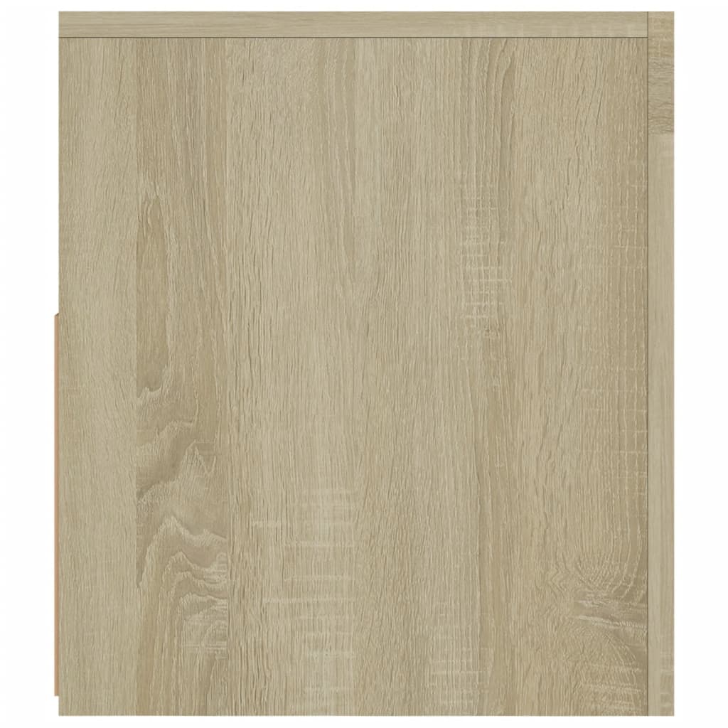 Tv-Benk Med Led-Lys Sonoma Eik 120X35X40 Cm