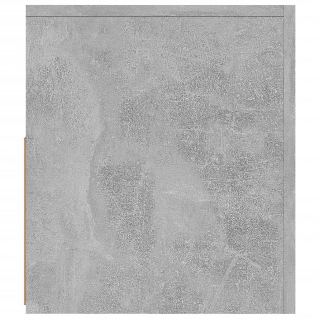 Tv-Benk Med Led-Lys Betonggrå 120X35X40 Cm