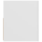Tv-Benk Med Led-Lys Hvit 90X35X40 Cm