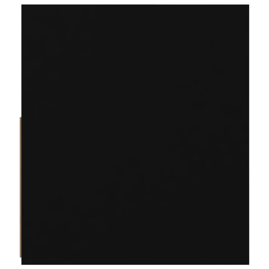 Tv-Benk Med Led-Lys Svart 120X35X40 Cm