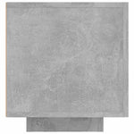 Tv-Benk Med Led-Lys Betonggrå 160X35X40 Cm