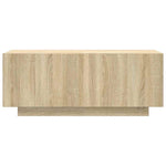Tv-Benk Sonoma Eik 100X35X40 Cm Konstruert Tre
