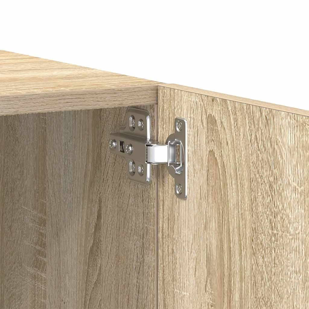 Tv-Benk Sonoma Eik 100X35X40 Cm Konstruert Tre