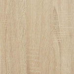 Tv-Benk Sonoma Eik 100X35X40 Cm Konstruert Tre