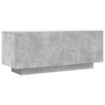 Tv-Benk Betonggrå 100X35X40 Cm Konstruert Tre
