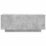 Tv-Benk Betonggrå 100X35X40 Cm Konstruert Tre