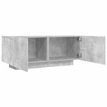 Tv-Benk Betonggrå 100X35X40 Cm Konstruert Tre