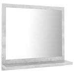 Baderomsspeil Betonggrå 40X10,5X37 Cm Konstruert Tre