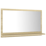 Baderomsspeil Sonoma Eik 60X10,5X37 Cm Konstruert Tre