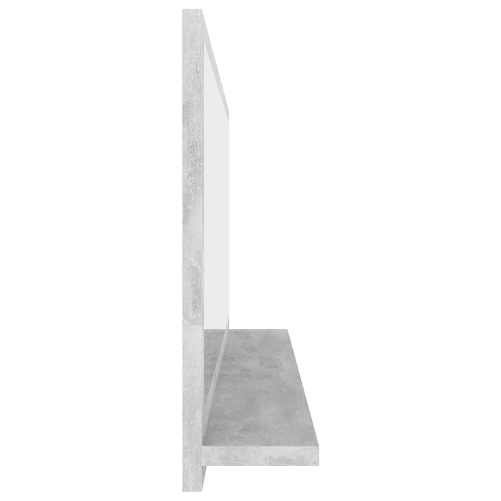Baderomsspeil Betonggrå 90X10,5X37 Cm Sponplate