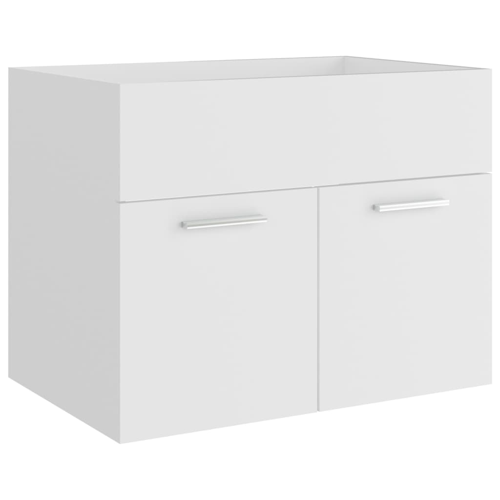 Servantskap Hvit 60X38,5X46 Cm Konstruert Tre