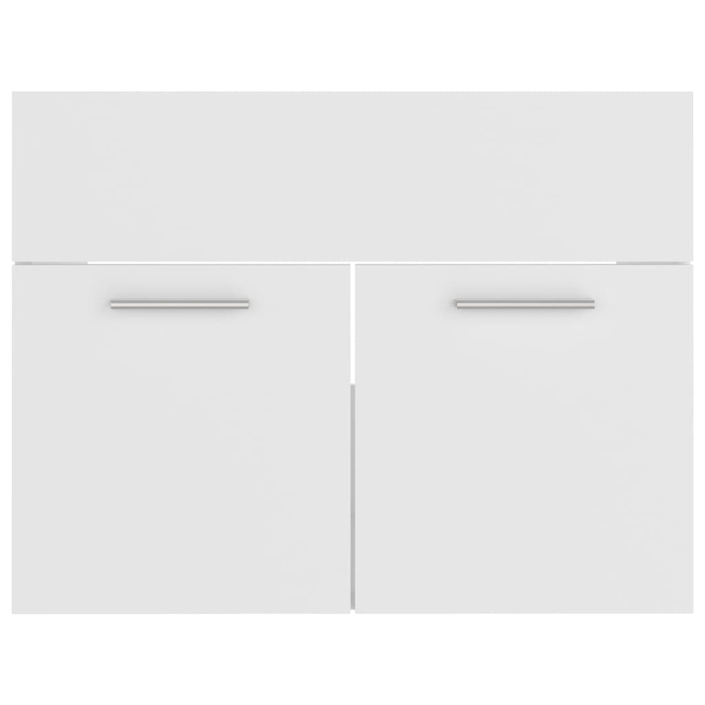 Servantskap Hvit 60X38,5X46 Cm Konstruert Tre