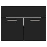 Servantskap Svart 60X38,5X46 Cm Konstruert Tre