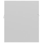 Servantskap Høyglans Hvit 90X38,5X46 Cm Konstruert Tre