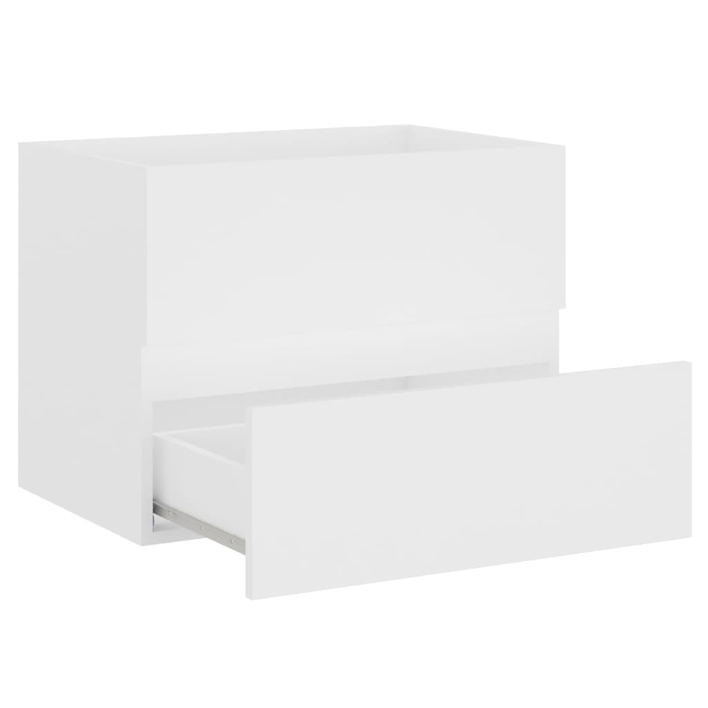 Servantskap Hvit 60X38,5X45 Cm Konstruert Tre