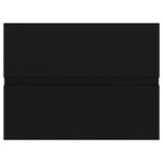 Servantskap Svart 60X38,5X45 Cm Konstruert Tre