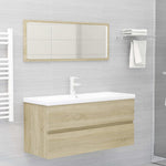 Servantskap Sonoma Eik 100X38,5X45 Cm Konstruert Tre