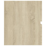 Servantskap Sonoma Eik 100X38,5X45 Cm Konstruert Tre