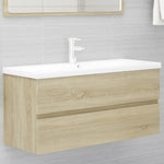 Servantskap Sonoma Eik 100X38,5X45 Cm Konstruert Tre