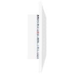 Baderomsspeil Led Hvit 80X8,5X37 Cm Akryl