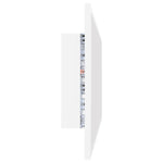 Baderomsspeil Led Hvit 90X8,5X37 Cm Akryl