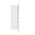 Led-Speilskap Til Baderom Hvit 40X12X45 Cm Akryl