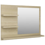 Baderomsspeil Sonoma Eik 60X10,5X45 Cm Konstruert Tre